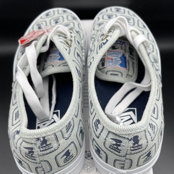 Vans x USPS Authentic Blue/White/Denim Shoes VN0A5KRDJZ8 *RARE* New in Box - Picture 7 of 7